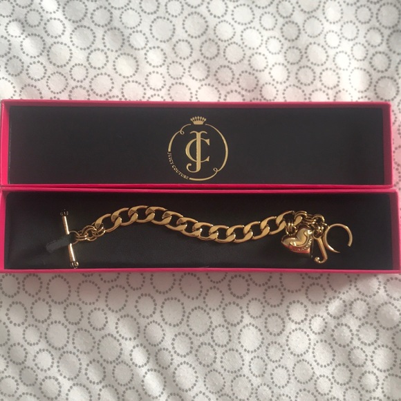Juicy Couture Gold Heart Starter Bracelet - Picture 2 of 9